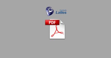 Aprenda como salvar o currículo Lattes no formato PDF