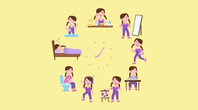 Quadro de rotina infantil para imprimir em PDF: confira!