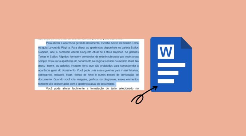 Atalho para selecionar tudo no Word no teclado com rapidez.