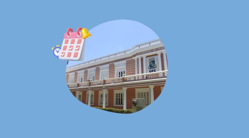 Calendário UFC da Universidade Federal do Ceará