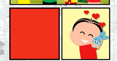 Convite de aniversário Turma da Mônica Toy colorido e divertido