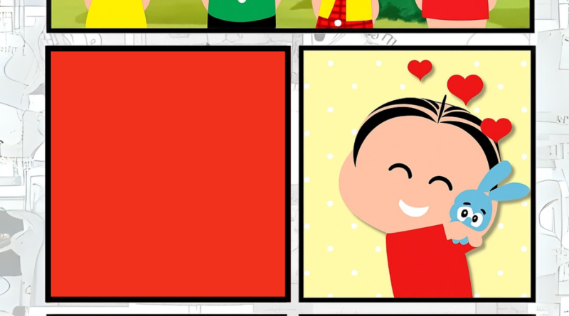 Convite de aniversário Turma da Mônica Toy colorido e divertido